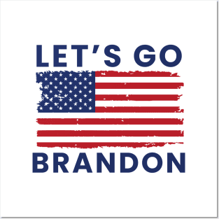 let's go brandon Posters and Art